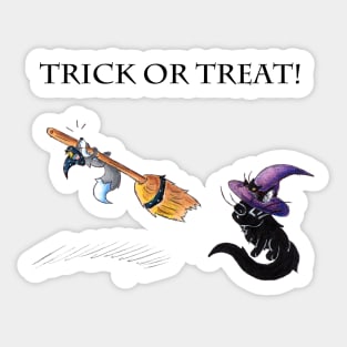 Lessons in Witchery (Trick or Treat) Sticker